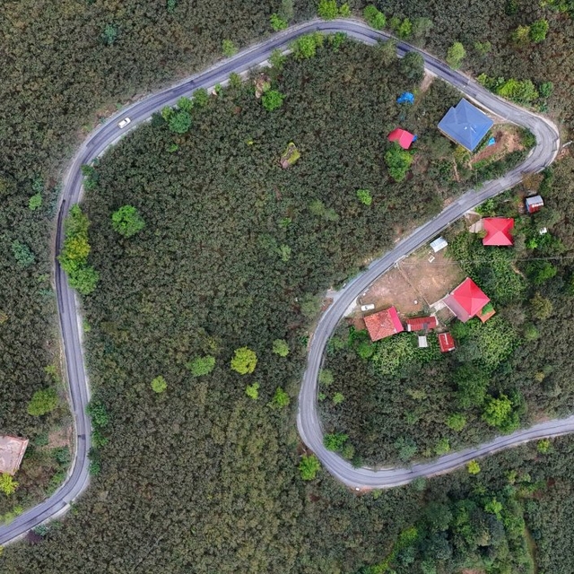 Ordu'da yol çalışması