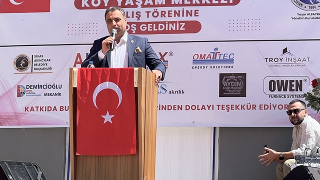 Akıncılar'da "Köy Yaşam Merkezi" açıldı