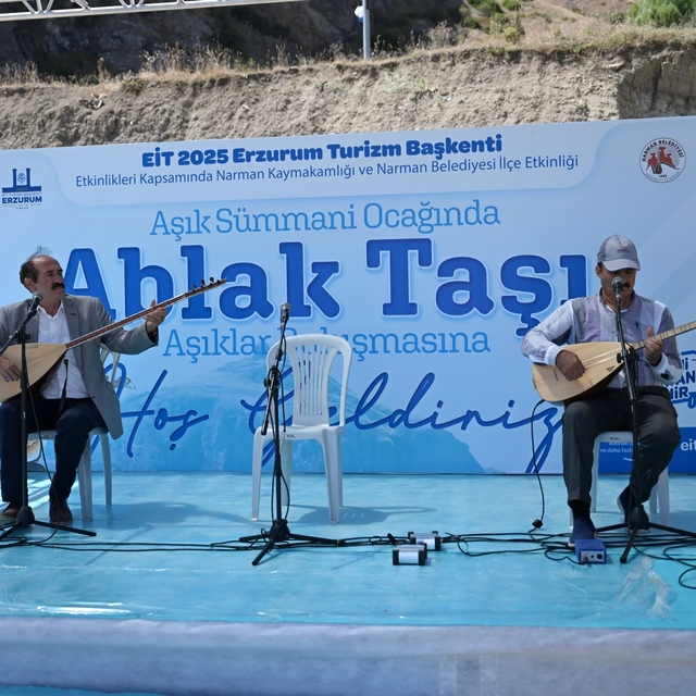 Erzurum'da "Ablaktaşı Aşıklar Buluşması, Aşık Sümmani Anma" programı düzenl...