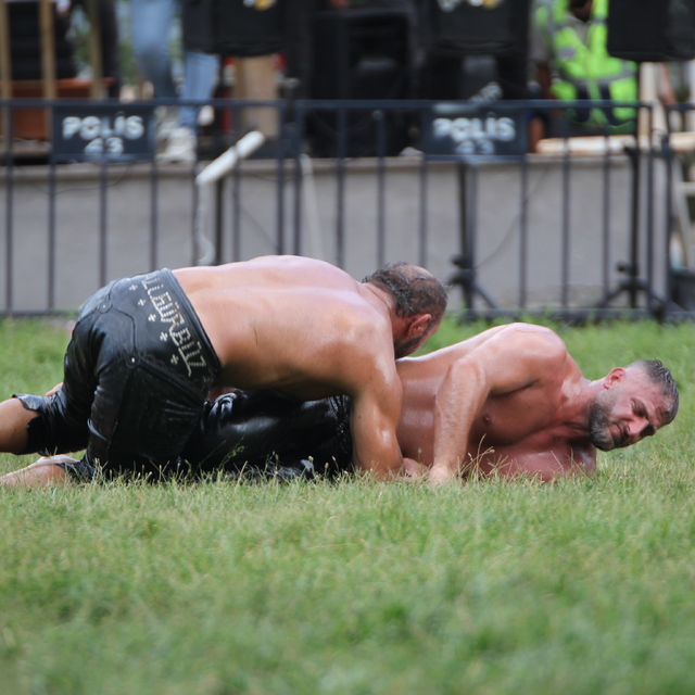 Domaniç Yağlı Güreşleri'nde başpehlivan Nedim Gürel oldu