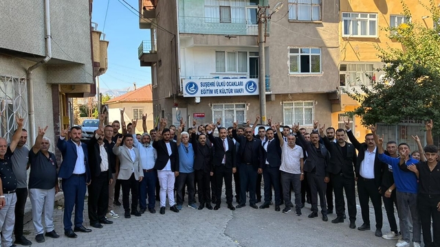 Suşehri Ülkü Ocakları Eğitim ve Kültür Vakfı başkanlığına Uğur Akbulut getirildi