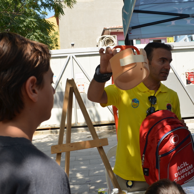 Darıca'da afet bilinci etkinliklerle anlatıldı