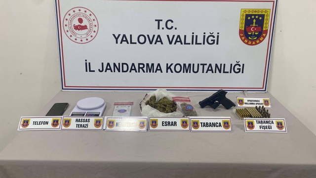 Yalova'da uyuşturucu operasyonlarında yakalanan 2 kişi tutuklandı