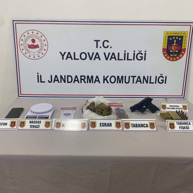 Yalova'da uyuşturucu operasyonlarında yakalanan 2 kişi tutuklandı