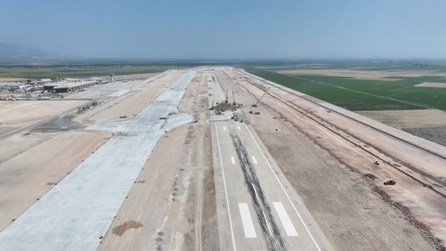 Onarım çalışması yürütülen Hatay Havalimanı 1 Eylül'de uçuşlara açılacak