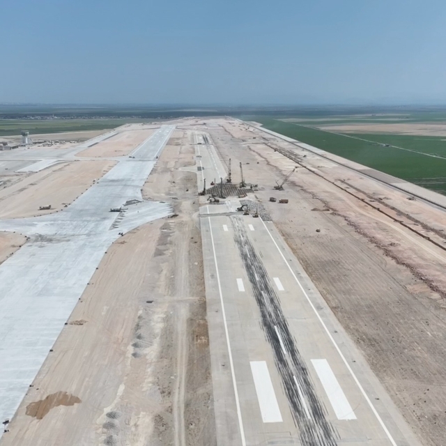 Onarım çalışması yürütülen Hatay Havalimanı 1 Eylül'de uçuşlara açılacak
