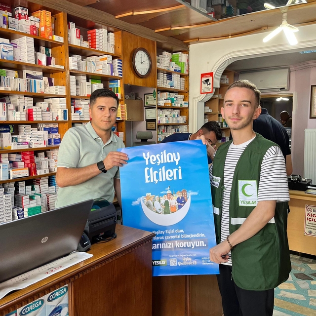 Tokat'ta eczacılara Yeşilay Eğitim ve Danışmanlık Merkezi tanıtıldı