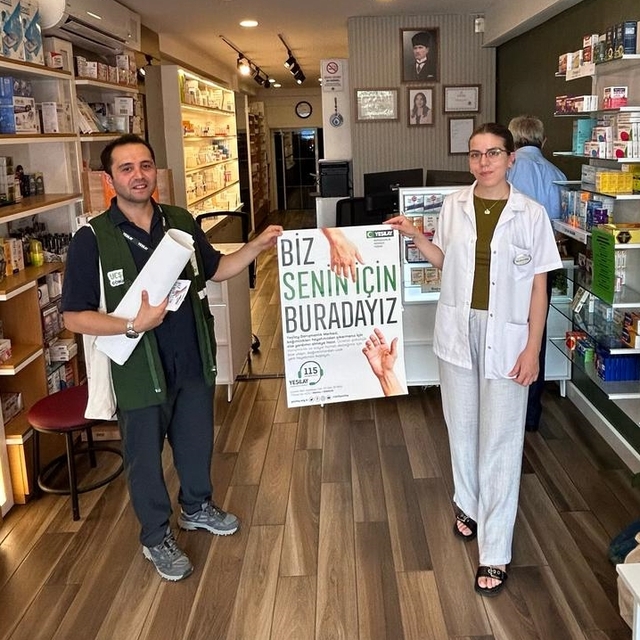 Yeşilay ve YEDAM'ın bağımlılıkla mücadele çalışmaları sürüyor