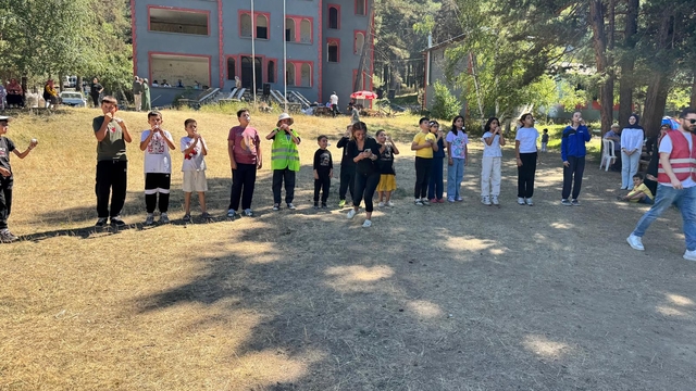 Çorum'da Altı Nokta Körler Derneği geleneksel piknik etkinliği gerçekleştirdi