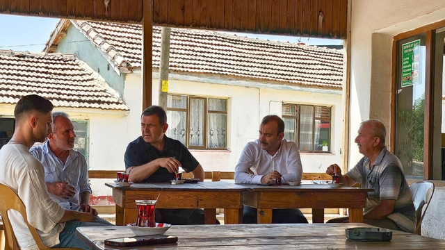 Gelibolu Tarihi Alan Başkanı Kaşdemir, Eceabat'ta yangından etkilenen köyleri ziyaret etti