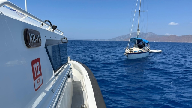 Datça açıklarında 38 düzensiz göçmen yakalandı