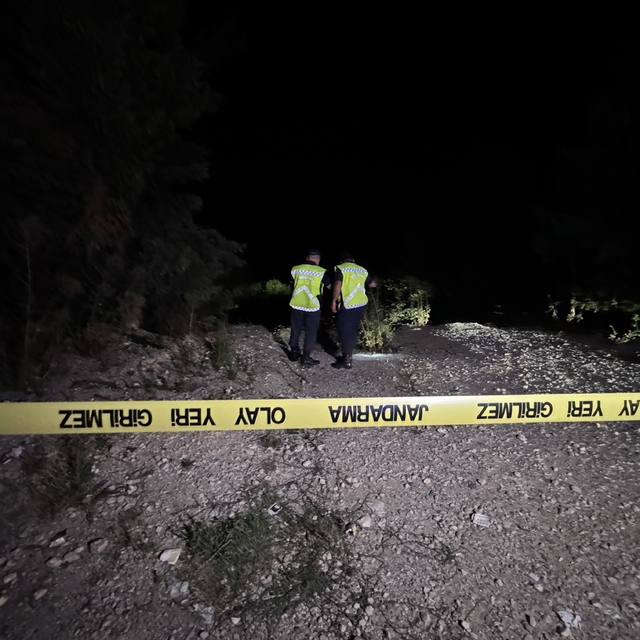 Bolu Dağı'nda park halindeyken hareket ederek uçuruma yuvarlanan kamyonetin...