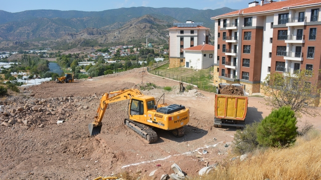 Mihalgazi'de 100 TOKİ konutunun inşası başladı
