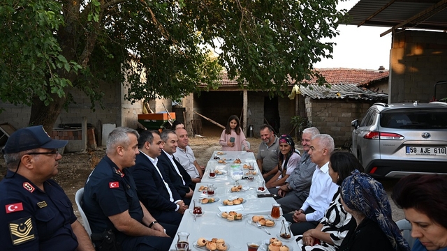 Kırklareli Valisi Turan, Kıbrıs gazisini ziyaret etti
