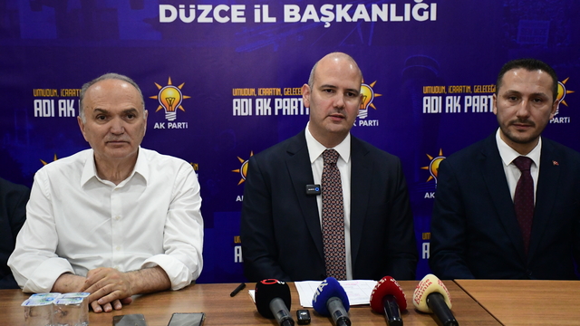 AK Parti Genel Başkan Yardımcısı İleri, Düzce'de konuştu: