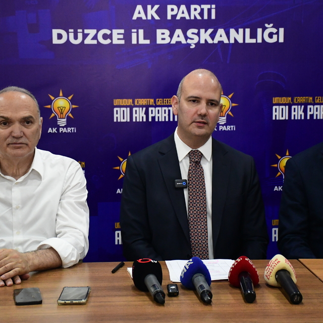 AK Parti Genel Başkan Yardımcısı İleri, Düzce'de konuştu:
