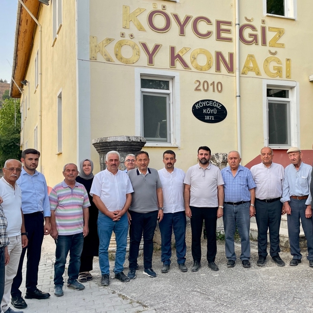 AK Parti Karabük milletvekilleri Eskipazar'da köy ziyaretinde bulundu