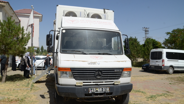 Muş'ta mobil mamografi aracıyla köylerde meme kanseri taraması yapılıyor