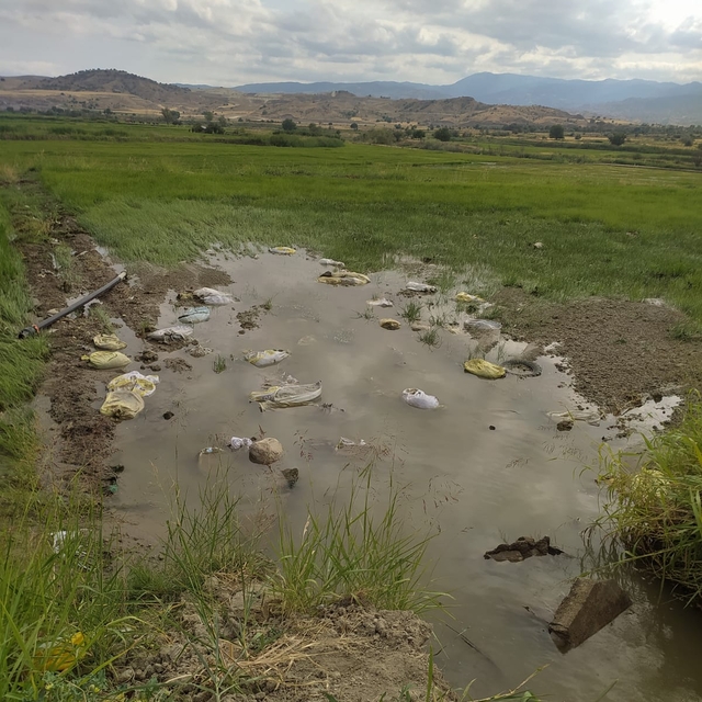 Dodurga'da yıkılan sulama kanalı onarıldı