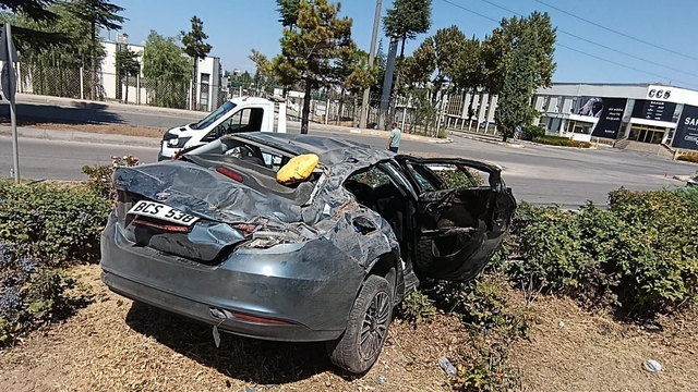 Şarampole yuvarlanan otomobildeki Arda Miraç öldü
