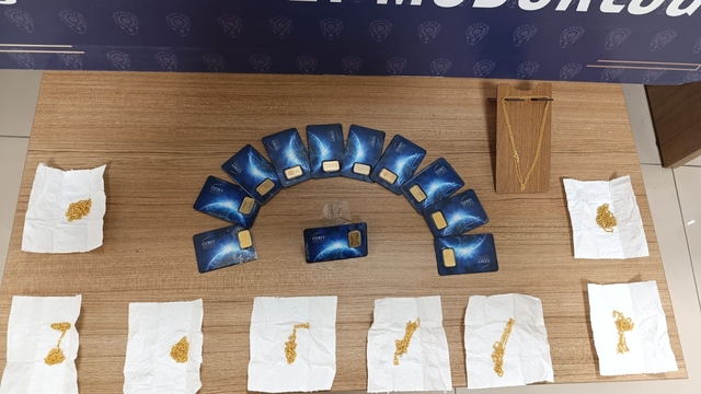 Kastamonu'da sahte altın operasyonu; 3 gözaltı