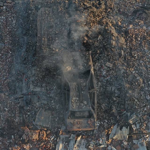 GÜNCELLEME - Kastamonu'da çıkan yangında 6 samanlık kullanılamaz hale geldi