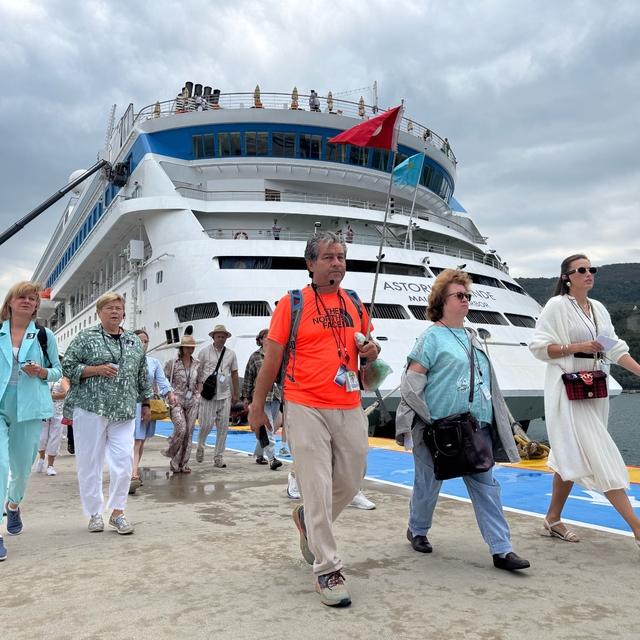 Rusya'dan 1117 kruvaziyer yolcusu Amasra'ya geldi