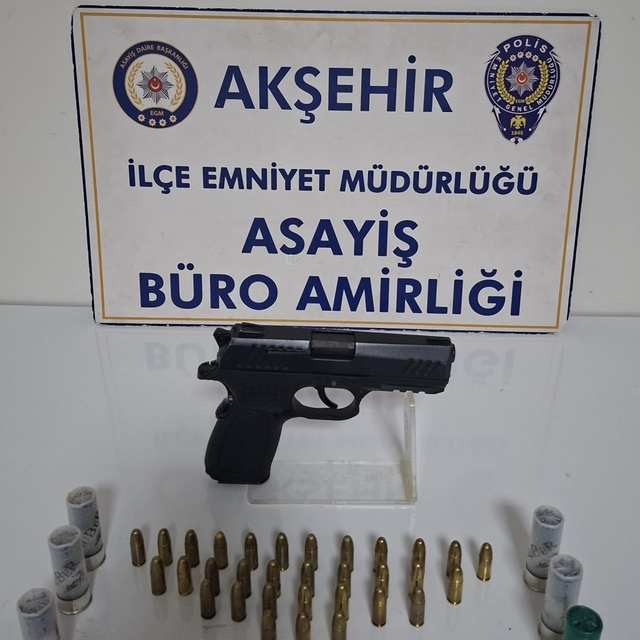 Konya'da havaya ateş eden şüpheli tutuklandı