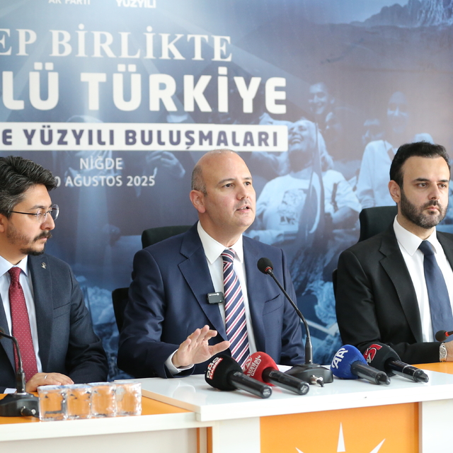 AK Parti Genel Başkan Yardımcısı İleri, Niğde'de konuştu: