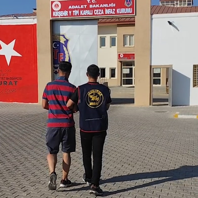 Kırşehir'de cezaevinden firar eden hükümlü yakalandı