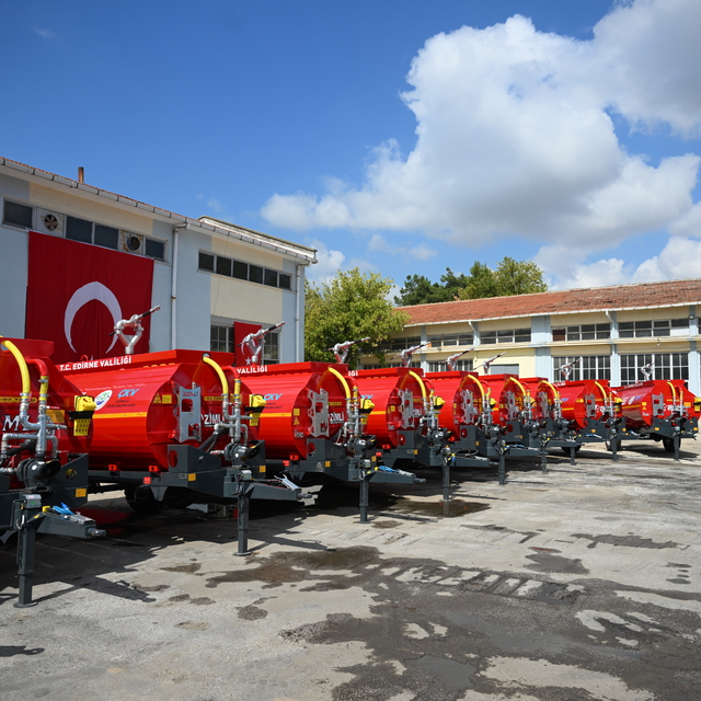 Edirne'nin köylerine yangına müdahale için su tankerleri dağıtılacak