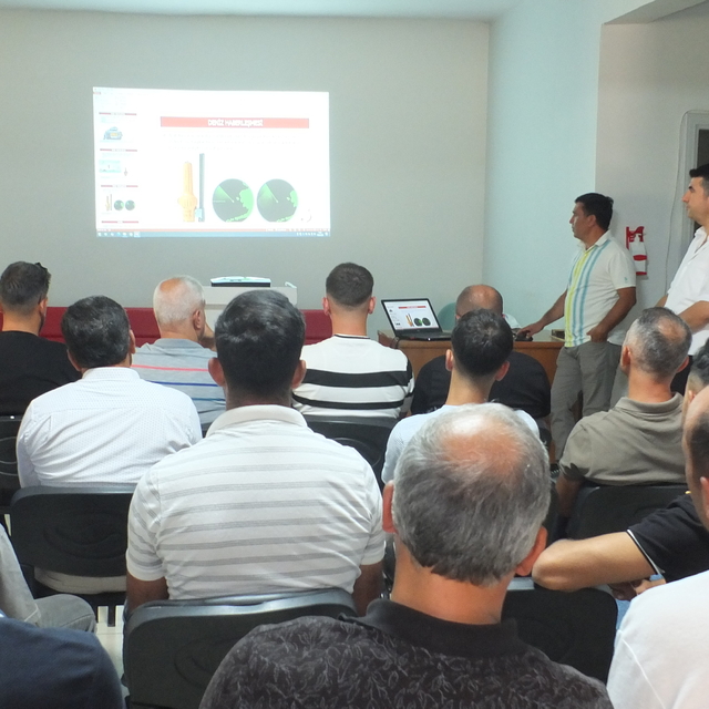 Keban'da "Gemi Sevk ve İdare Belgesi Sınavı" yapıldı