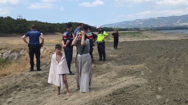 İznik Gölü'nde kaybolan 6 yaşındaki Erhan için arama çalışması başlatıldı