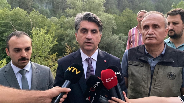 Bolu'da orman yangını (4)