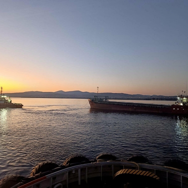 Çanakkale Boğazı'nda gemi arızası