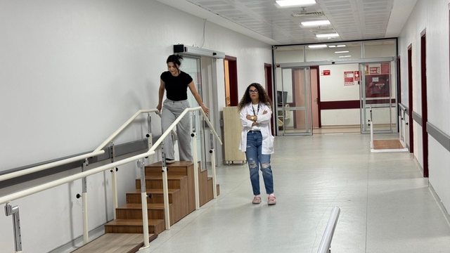 Diyarbakır'da Gazi Yaşargil Eğitim ve Araştırma Hastanesinde yenileme çalışması