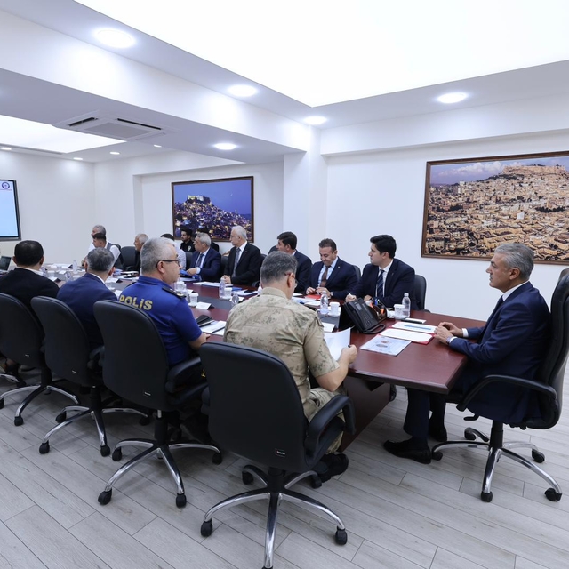 Mardin'de İl Spor Güvenlik Kurulu Toplantısı yapıldı