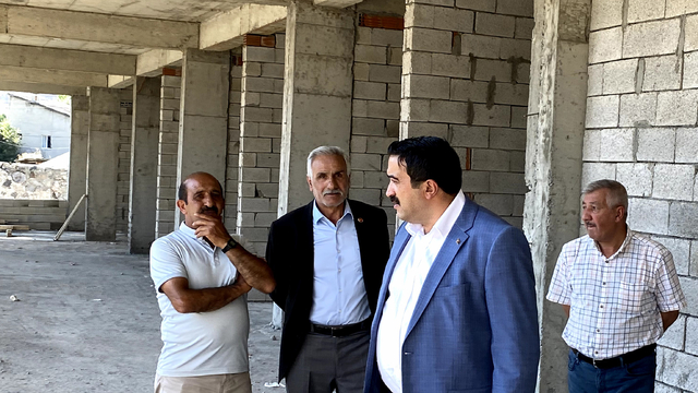 Sarıkamış Şehirlerarası Otobüs Terminali'nde çalışmalar devam ediyor