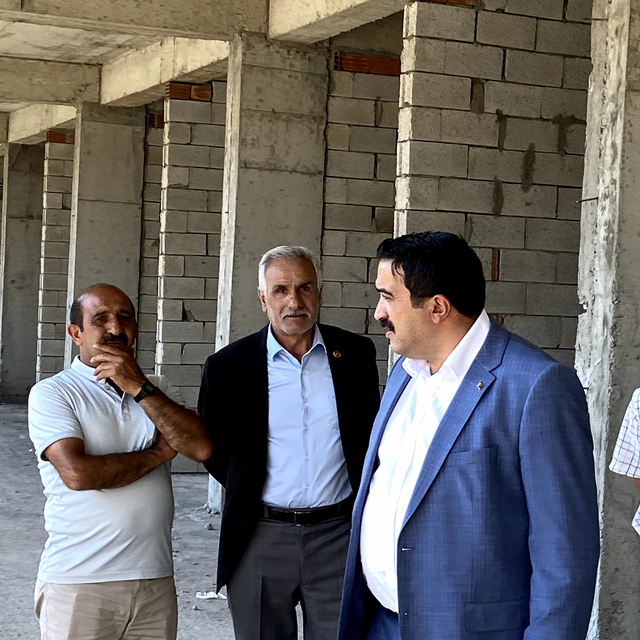 Sarıkamış Şehirlerarası Otobüs Terminali'nde çalışmalar devam ediyor