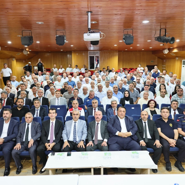 Çorum'da muhtarlarla toplantılar başladı