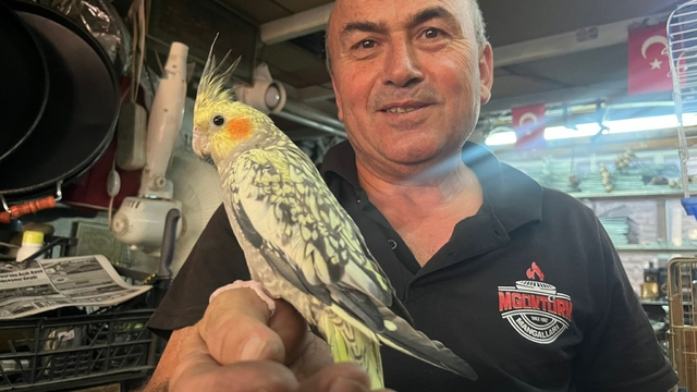 50 metrekarelik dükkanında kuş sesleri eşliğinde üretim yapıyor