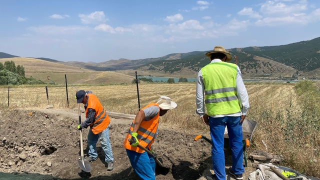 Satala Antik Kenti'nde bulunan mezarlar için yapılan çalışma sonuçlandı
