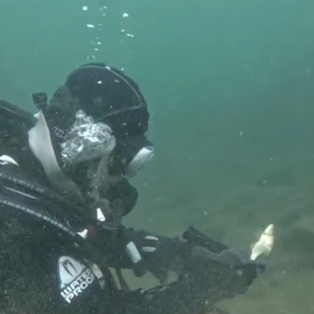 Batman Çayı'nda hayalet ağlar temizlendi