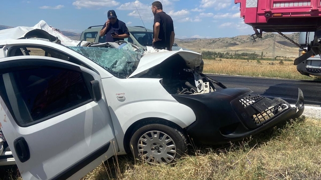 Çorum'daki zincirleme trafik kazasında 10 kişi yaralandı