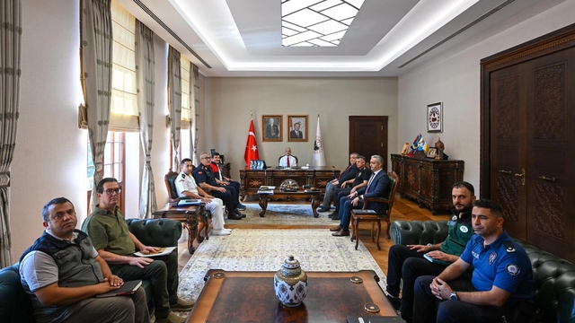 Kırklareli'nde asayiş ve güvenlik toplantısı yapıldı
