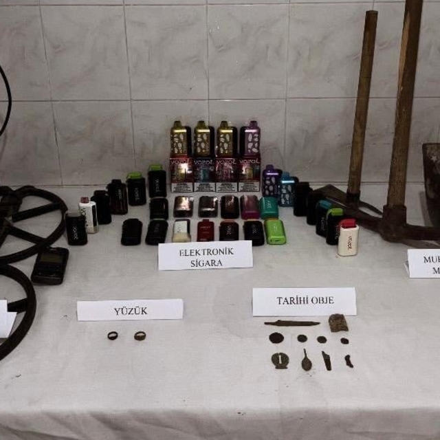 Sinop'ta tarihi eser kaçakçılığı operasyonunda 1 kişi gözaltına alındı