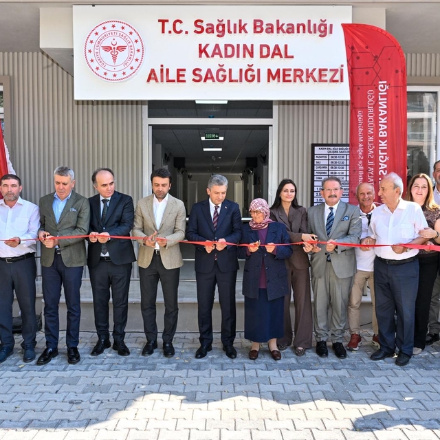 Antalya'da hayırsever tarafından yaptırılan aile sağlığı merkezi hizmete aç...