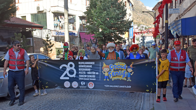 Gümüşhane'de çocuk temalı festival başladı