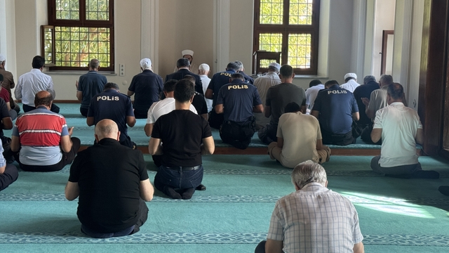 Tekirdağ'da vefat eden gazi polis Serdar Çetkin için mevlit okutuldu