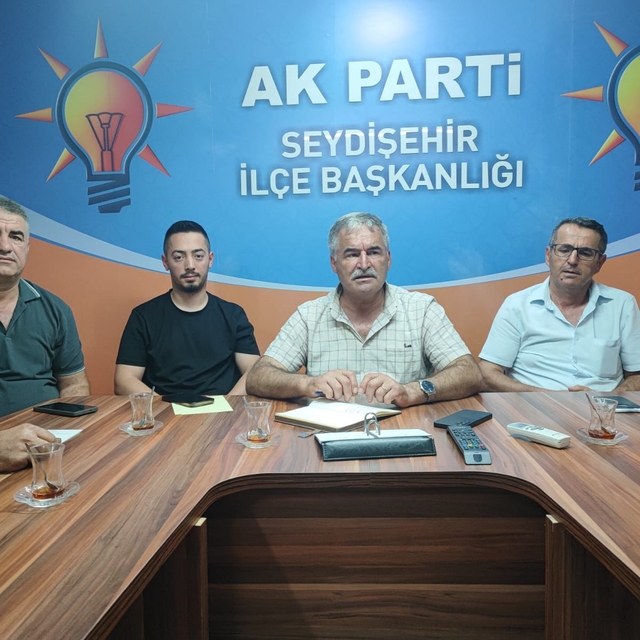 Seydişehir'de AK Parti Mahalle Başkanları İstişare Toplantısı düzenlendi